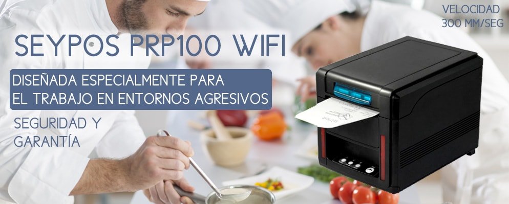 Imagen de portada con las características de la Impresora Térmica SEYPOS PRP100 – WiFi Características de la Impresora Térmica SEYPOS PRP100 – WiFi