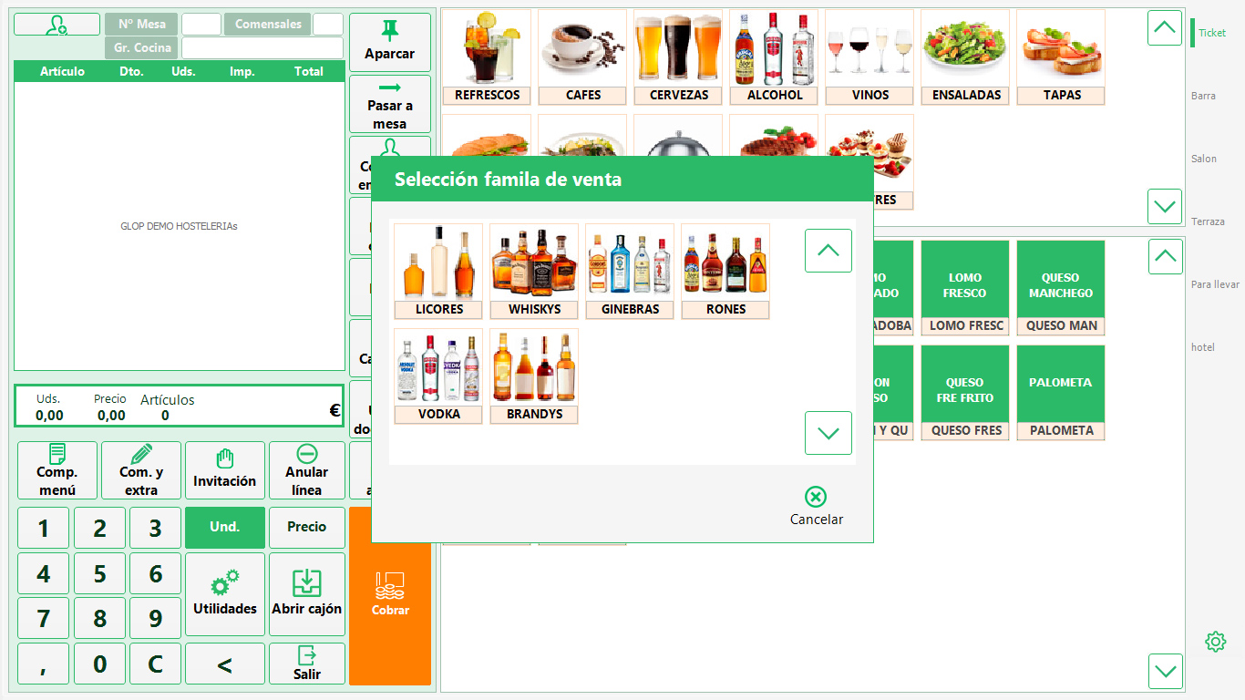 Software TPV Hostelería Glop - Imagen 13