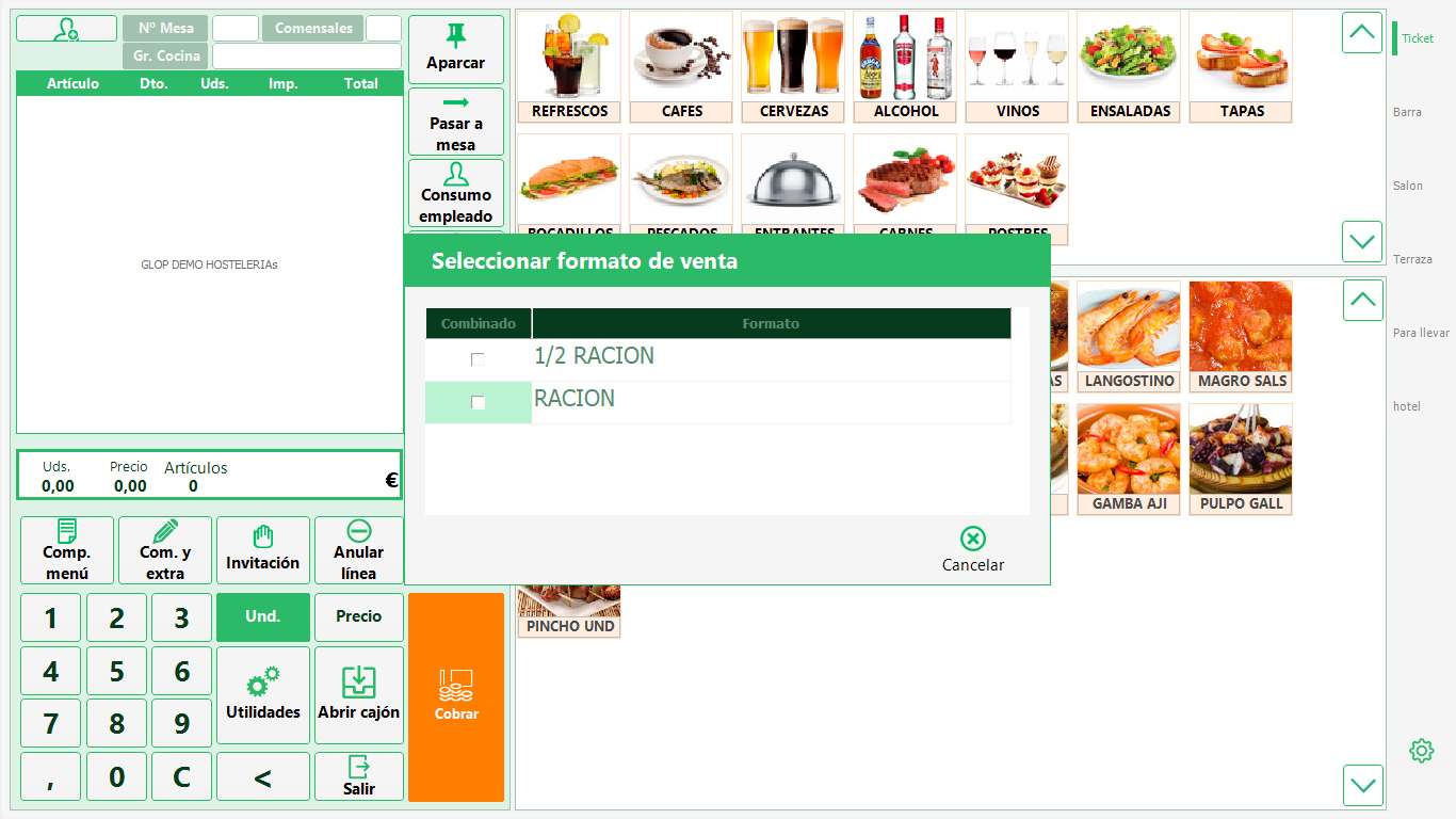 Software TPV Hostelería Glop - Imagen 14