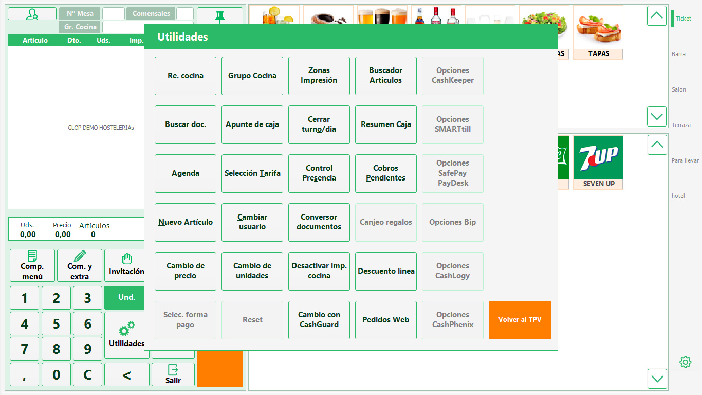 Software TPV Hostelería Glop - Imagen 3
