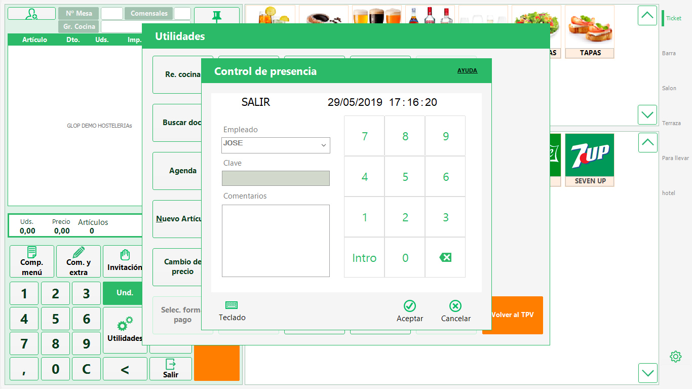 Software TPV Hostelería Glop - Imagen 2