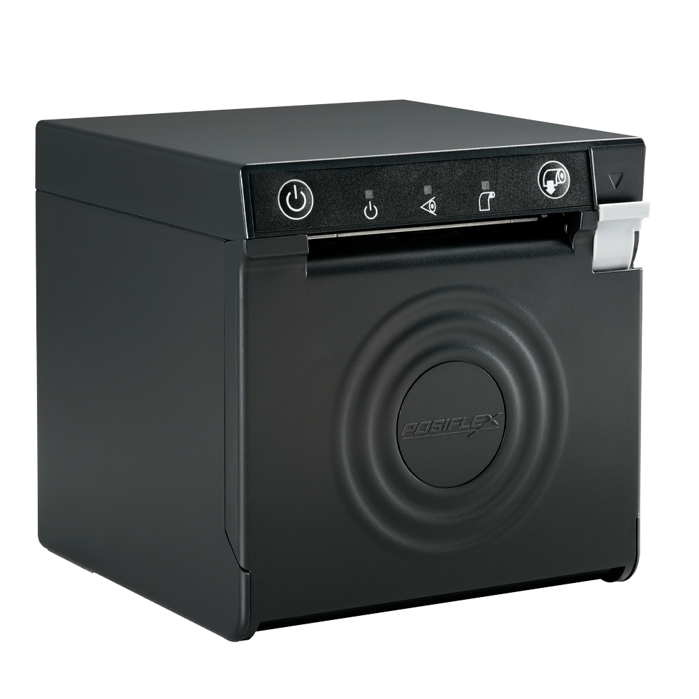 Impresora Posiflex PP-7900 Negra, USB, RS232 & Ethernet, Autocorte. Fuente Alimentación incluida. - Imagen 2