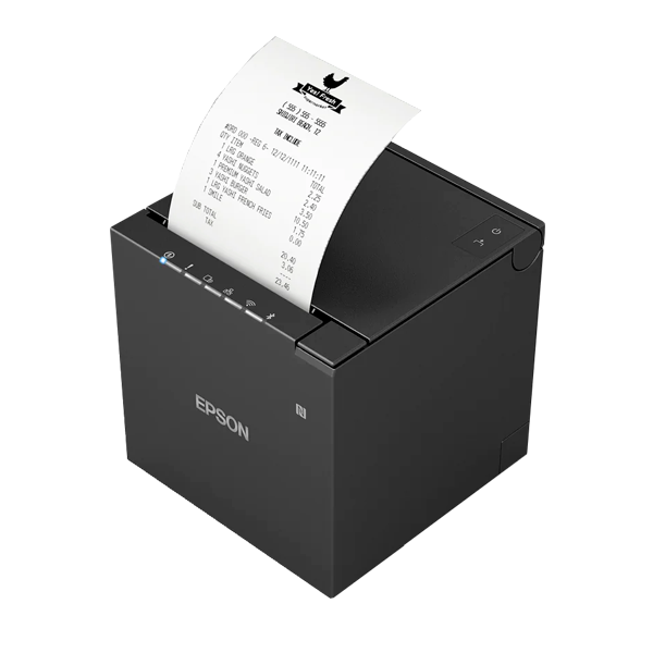 Impresora térmica de ticket Epson TM-M30III, USB, Ethernet, Wifi & Bluetooth. Negra - Imagen 2