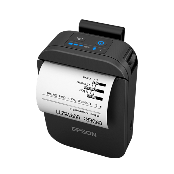 Impresora térmica de ticket Portátil Epson TM-P20II, Bluetooth, Negra - Imagen 3