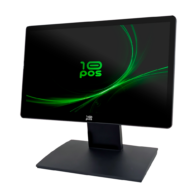 Pantalla 10POS TFT Táctil Flat Capacitiva 15.6 USB Negro Full HD (1920*1080) - VGA & HDMI - VESA 75 & 100
