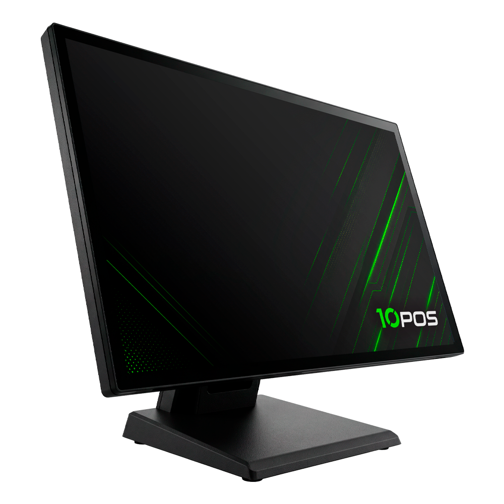 Pantalla 10POS TFT Táctil Flat Capacitiva 21,5 USB Negro - VGA & HDMI - VESA 75 & 100